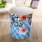 Factory price household pure PP plastic round dust bin storage box