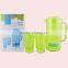 2L Diamond Series Food Grade Plastic Water jug set hot and cold water jug