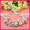Wholesale cheap crystal fashion statement necklace WNK-246