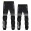 Stylish stitching track pants wholesale, custom high quality cotton sport pants men