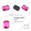 DZ1017 octagon flat back glass stones for garment accessories