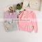 100% Cotton Girls Clothing knitted Cardigan for Girls sweater Cardigans wholesale