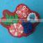 crochet cotton flower patches for clothes