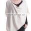 New Italian design fashionable 100% pure cashmere knitting triangle shawl