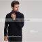 Juqian WOOL /POLYESTER Mixed Round Neck Black Mens Security Uniform Pullover Security Sweater