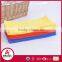 Microfiber polyester polyamide fabric, solid cleaning cloth in roll, cheap price cleaning cloth factory