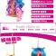 Hot Selling Fashion Style Rainbow color Unicorn wig Cosplay