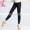 Girls Ladies Cotton Gymnastics Ballet Pants Tight Dance Trousers Black