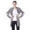 Wholesale Wool Knitted Sweater Cardigan Zebra Stripe Women