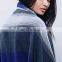 High Collar Dyed Plus Size Fringe Women Loose poncho sweater