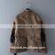 OEM New Design Hot Selling casual Men Brown Suede Biker Jacket multi pockets jacket
