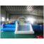 AIER new inflatable football field / inflatable football pitch / inflatable soap soccer field