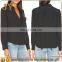 Ladies Black Blouses Designs For Office Shirt Women Blouse 2017 Chiffon Lady