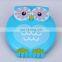 Plastic pocket mirror of owl made by manufactory directly