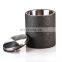 Quality Supplier Excellect Product Restaurant Leather Cover Unique Ice Bucket