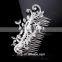 New Fashion Crystal Rhinestone Flower Hair Clip Comb Pin For Women Bridal
