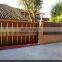 decorative corten steel villas metal fencing gate for backyard