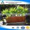 Various size multifunction corten steel flower pot/ plant pot vase/ garden pot