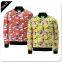 Custom Sublimated Sports Warm-Up Jackets Wholesale,Men Sports Plain Stripe Varsity Track Jackets