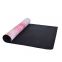 Premium Quality Washable Exercise Design OEM Natural Rubber Microfiber Yoga Mat