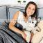 TEX-CEL OEM Polyester Reversible  Dark Grey Waterproof Weighted Dog Blankets