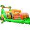 Kids Outdoor Air Blow up Assault Course With Zoo Theme