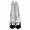1 pair Chrome Tip Slip On Muffler Exhaust Pipes 4" Steel for Harley Touring FLH FLT 95-2018
