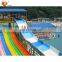 Fiberglass Water Park Swimming Pool Equipment Family Water Slides for Kids and Parents