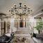 Industrial Style Kitchen Black And Brown Glass Colours Led Large Pendant Light