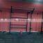 Building up a composite wall cross fit rack
