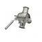 1.5 inch Stainless Steel 3 way Sanitary plug valve with tri clamp ends