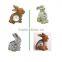 Solar power rechargable rabbit LED lights