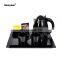 electric teapot kettle with tea tray set/hotel room equipment/hotel supplies guest amenities