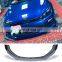 ABS auto shovel black spoiler front protector with universal front bumper lip