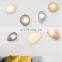 Nordic modern minimalist personality Colored Pebble Glass wall lamps for decoration