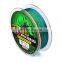 Amazon 4 Weaves PE Fishing 100m Per Spool Japanese  High Quality 5 Color Braided Multicolor PE Line
