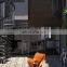 Anti slip outdoor wrought iron stair design cast iron spiral stair