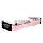 Custom pink foldable transparent fashion plush baby girls doll collection packaging box