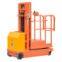 Full Electric Aerial Order Picker Low Profile Hydraulic Self Propelled Order Picker Cargo Lifting Work Positioner