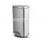 households recycling  waste bin trash can modern stainless steel rubbish bin for sale  pedal bin