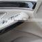 4Pcs For Mercedes benz W222 S Class S320 Car-styling ABS Dark Wood Grain Interior Door Decoration Strips Trim
