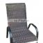 Stock Hot Sell Outdoor Furniture Rattan Stacking Patio Arm Chair Patio Garden Bench