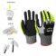 Sharp Tool Handing Anti Hppe Knitted Impact Glove