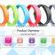 Mobile accessories W5 usb 3D smart bracelet,chargeable smart wristband