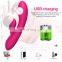 In Stock Factory Original G Spot Double Motors Vibrators with Heating Function Rechargeable Vibrator sex toy for Woman