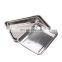 Custom Metal Food Grade Baking Sheet Pans Stainless Steel Baking Tray Metal Stamping Parts