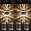 Waterproof Garden Solar LED Outdoor Wall Lamp Decor Light Courtyard Landscape Street Garden Wall Light