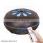 500ml Aromatherapy Essential Oil Diffuser Colorful Led Lights Wood Grain Aroma Diffuser Ultrasonic Cool Mist Air Humidifier