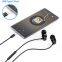 Metal nylon braided Type C wired stereo earphone USB-C DAC digital headphone for Huawei P40,Samsung S21