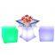 cube light 16 colors rechargeable led chair counter stool led cube seat lighting glow bar